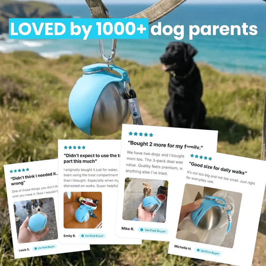 PupSip™ 2-in-1 Water Bottle