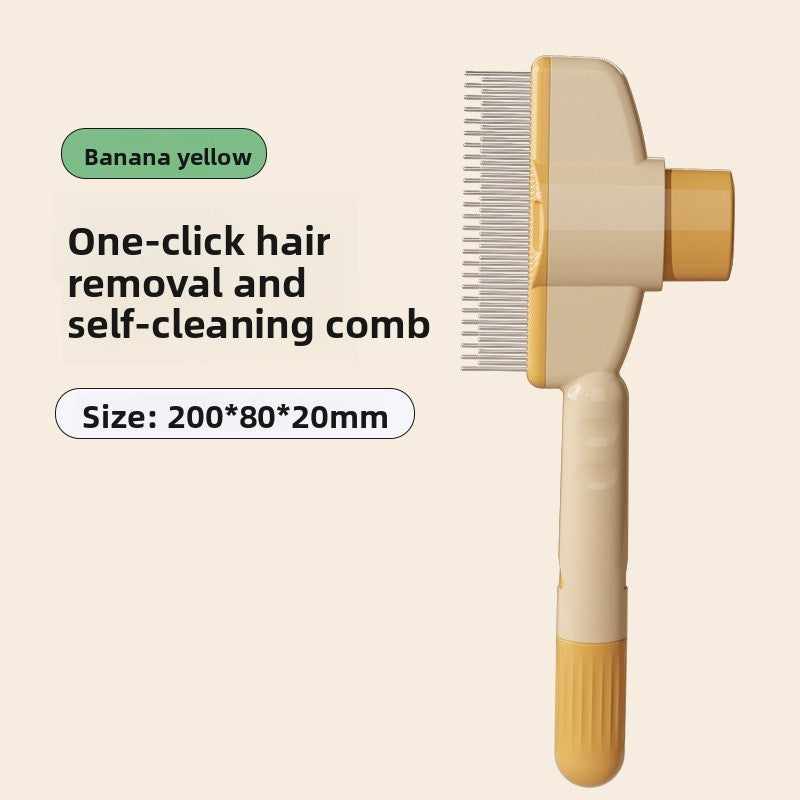 Rotating Self-Cleaning Pet Comb