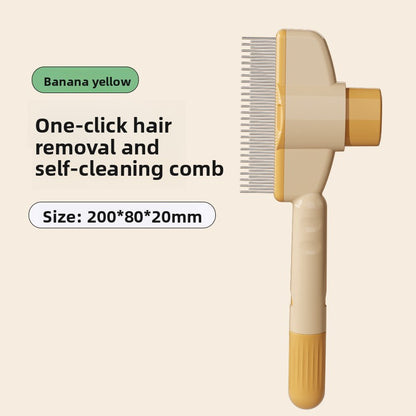 Rotating Self-Cleaning Pet Comb