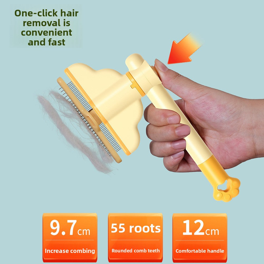 Rotating Self-Cleaning Pet Comb