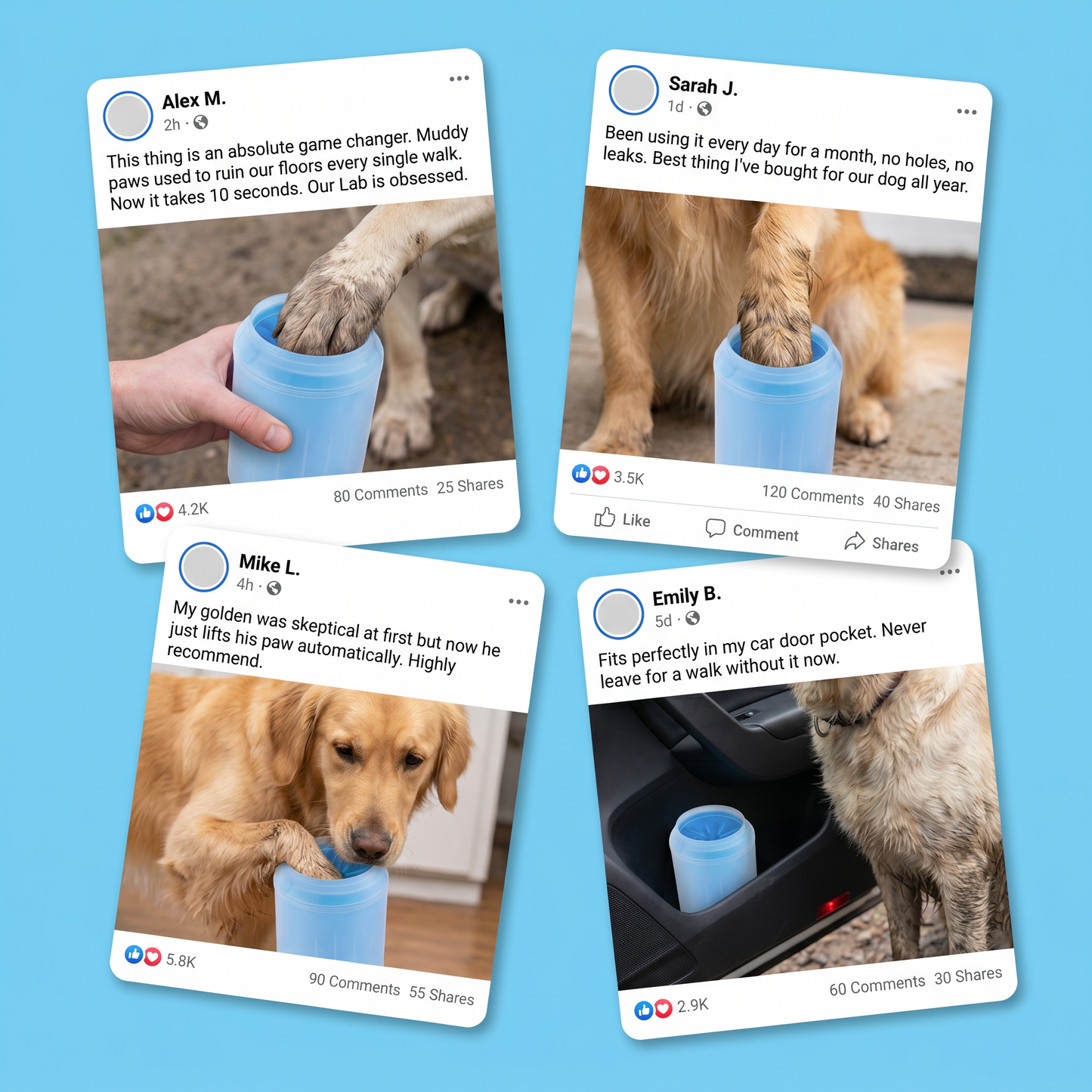 PupScrub™ Paw Washing Cup