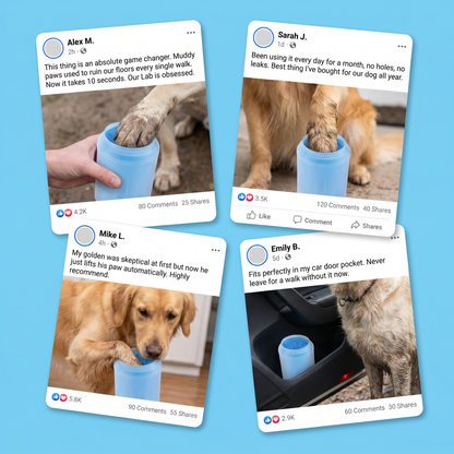 PupScrub™ Paw Washing Cup