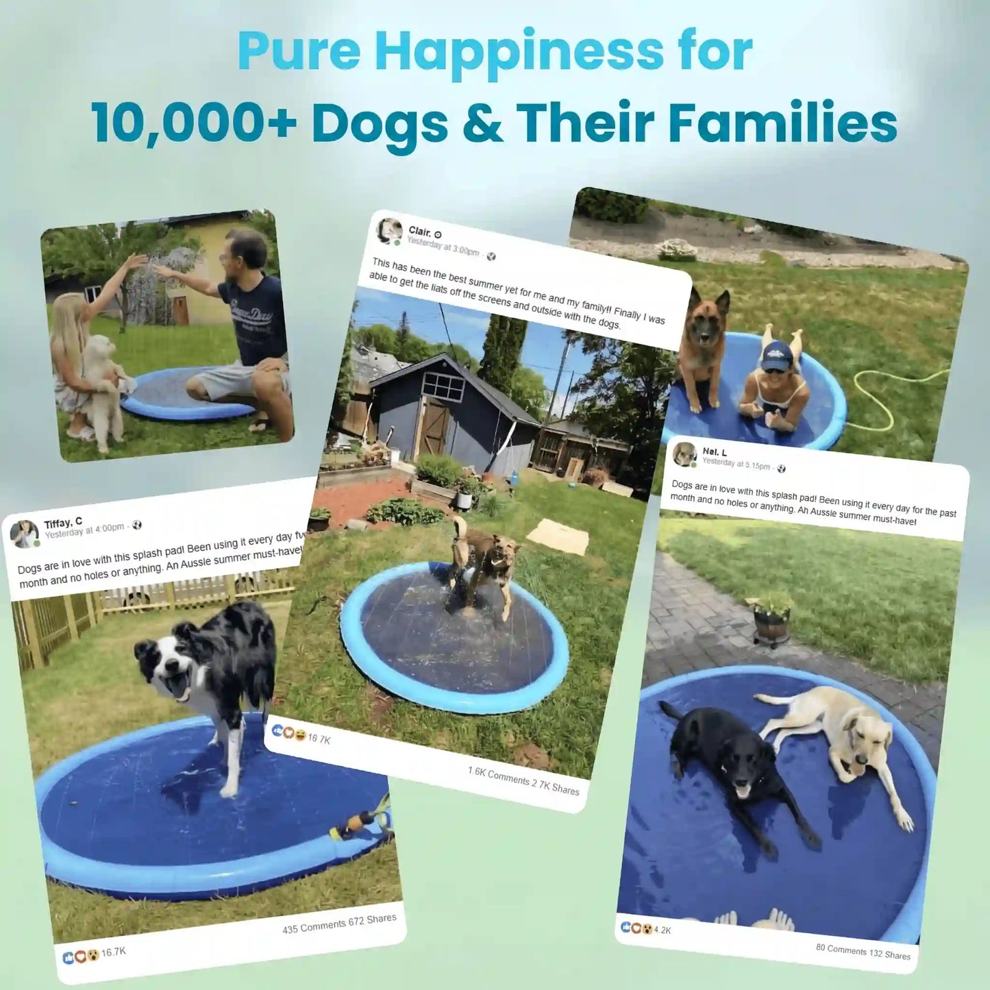 PupSplash™ Claw-Proof Sprinkler Pad