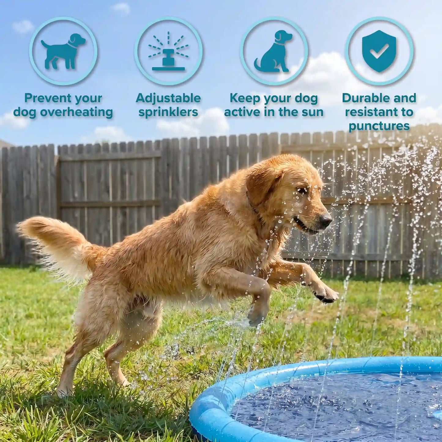 PupSplash™ Claw-Proof Sprinkler Pad
