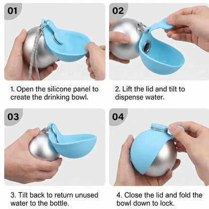 PupSip™ 2-in-1 Water Bottle