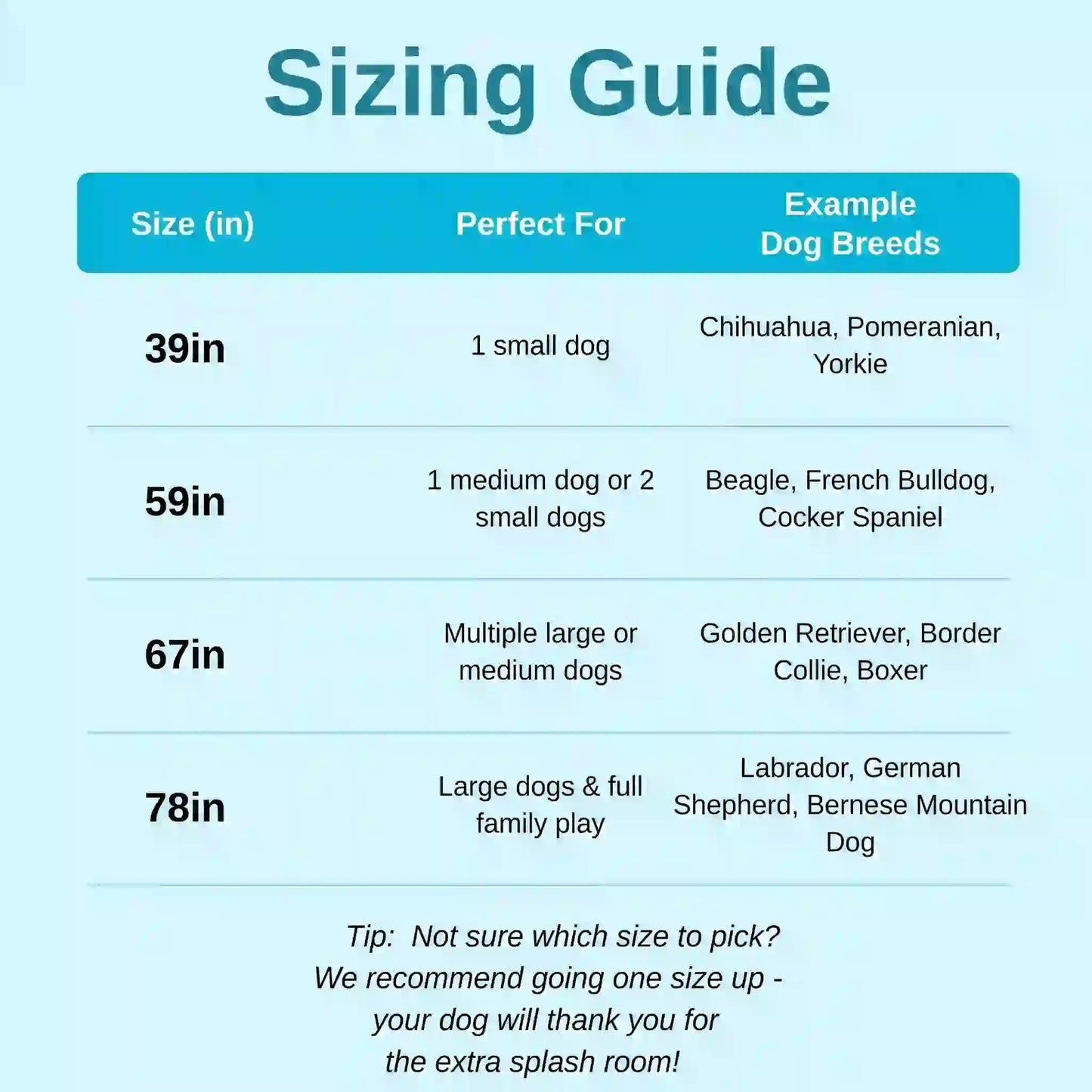 Dog Splash Pad