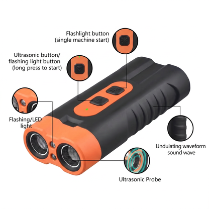 Mini Ultrasonic Dog Deterrent Device