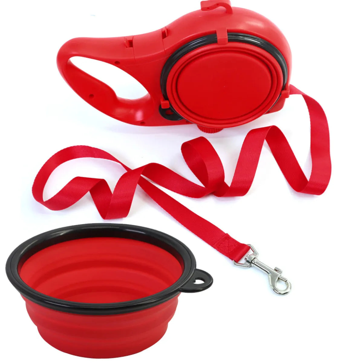 3-in-1 Portable Water Bottle With Leash